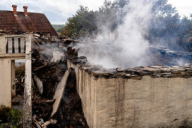 Professional Fire Damage Removal technician working in Buffalo, MN
